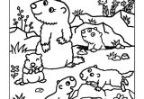 Coloriage Magique Marmotte Coloriage Maman Marmotte Et Ses Bébés