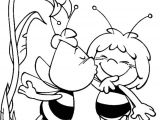 Coloriage Magique Maya L Abeille 46 Dessins De Coloriage Maya L Abeille   Imprimer