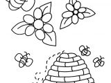Coloriage Magique Maya L Abeille Coloriage Des Abeilles Survolant Leur Ruche