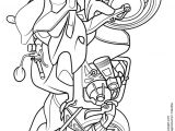 Coloriage Magique Moto Dessin   Imprimer Et   Colorier D Une Moto Taillée Pour La Course