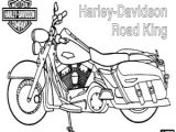 Coloriage Magique Moto Harley Motorcycle Coloring Pages
