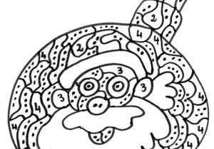 Coloriage Magique Père Noel Cp Dessin De Noel En Couleur