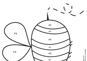 Coloriage Magique Petite Section Maternelle A Imprimer Coloriage Magique Maternelle Abeille   Imprimer Sur Hugolescargot