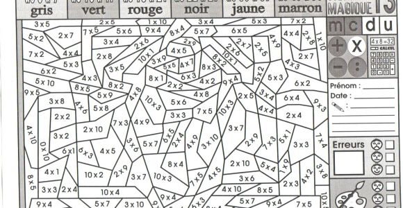 Coloriage Magique Pour Cm2 A Imprimer 185 Dessins De Coloriage Magique   Imprimer