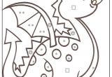 Coloriage Magique Pour Petite Section Coloriage Magique Dragon Niveau Maternelle Dinosaure