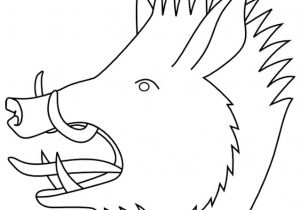 Coloriage Magique Sanglier 117 Dessins De Coloriage Sanglier   Imprimer