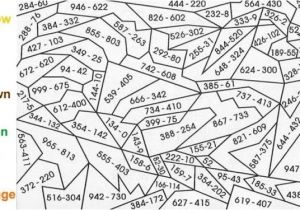 Coloriage Magique soustraction Sans Retenue Coloriage  Dessiner Magique soustraction Cp