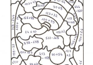 Coloriage Magique soustraction Sans Retenue Coloriages Magiques Destiné Coloriage Magique soustraction Sans