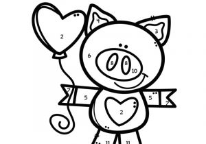 Coloriage Magique St Valentin Coloriage Addition St Valentin