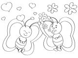 Coloriage Magique St Valentin Saint Valentin Saint Valentin Papillon Papillons