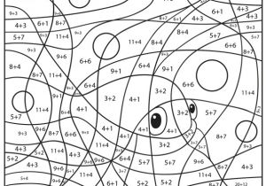 Coloriage Magique Table D Addition Ce1 Coloriage Magique Addition Poisson