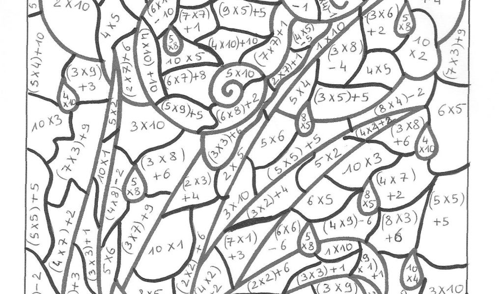 Coloriage Magique Table De Multiplication Ce1 Coloriage Magique Table De 4 Ce1 Coloriage Magique Table De