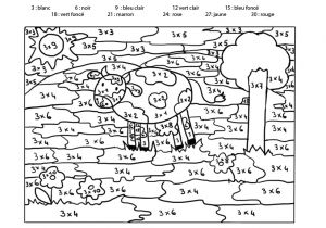 Coloriage Magique Table De 4 Ce1 Coloriage204 Coloriage Magique Multiplication Ce1