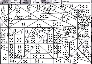 Coloriage Magique Volcan Coloriage Magique De 4   9 Pter Des Points