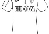 Coloriage Maillot De Foot Barcelone Coloriage Maillot as Monaco à Imprimer