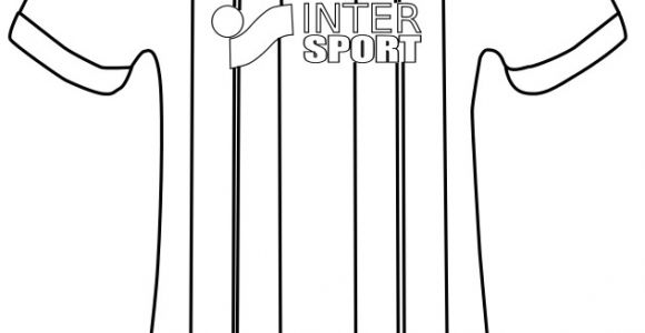 Coloriage Maillot De Foot Barcelone Coloriage Maillot De L’om à L’extérieur 2016 à Imprimer Et