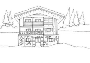 Coloriage Maison Avec Jardin Coloriage Maison 12 Colorings Pinterest