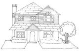 Coloriage Maison Avec Jardin Coloriage Maison 6 Tipos De Vivienda Pinterest