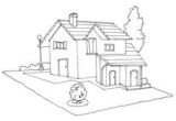 Coloriage Maison Avec Jardin Coloriage Maison 8 Tipos De Vivienda