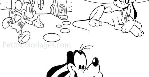 Coloriage Maison De Mickey à Imprimer Dessin Coloriage La Maison De Mickey Meublerc