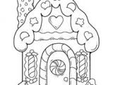 Coloriage Maison En Pain D épice Gros Cadeau Noel Coloriage Christmas Coloring Pages