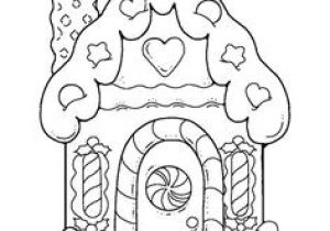 Coloriage Maison Pain D épice Gros Cadeau Noel Coloriage Christmas Coloring Pages