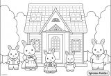 Coloriage Maison Sylvanian Families tous Les Coloriages De Sylvanian Families Dessin Maison A Imprimer