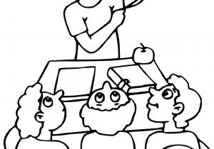 Coloriage Maitresse D école Coloriage Maitresse D école à Imprimer Sur Coloriages Fo