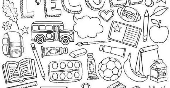 Coloriage Maitresse Decole Gratuit Affaires D école   Colorier Fran§ais Pinterest