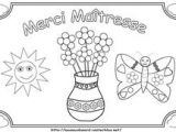 Coloriage Maitresse Decole Gratuit Une Jolie Carte "merci Ma Tresse"   Télécharger Gratuitement