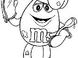 Coloriage M&amp;m S A Imprimer Coloriage M&m S Cuisinier Gratuit Métiers