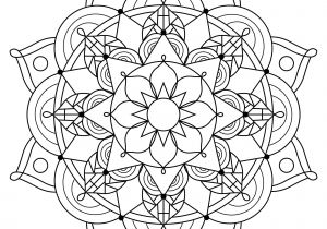 Coloriage Mandala Adulte Gratuit Unique Mandala à Imprimer Gratuit