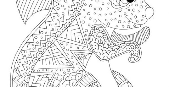 Coloriage Mandala Anti Stress Animaux Coloriage à Imprimer D Animaux L écureuil