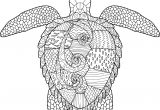 Coloriage Mandala Anti Stress Animaux Coloriage Anti Stress tortue Imprimer Sur Coloriages Info