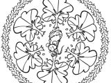 Coloriage Mandala Automne Maternelle Mandala Avec Des Arbres Et Des Feuilles Le Mandala
