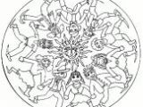 Coloriage Mandala Biche Coloriage Mandala Animaux Sur Hugolescargot Hugolescargot
