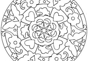 Coloriage Mandala Coeur Difficile 18 Dessins De Coloriage Mandala Coeur à Imprimer