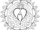 Coloriage Mandala Coeur Difficile 18 Dessins De Coloriage Mandala Coeur à Imprimer