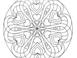 Coloriage Mandala Coeur Difficile Mandala Coeurs Mandalas Coloriages Difficiles Pour Adultes