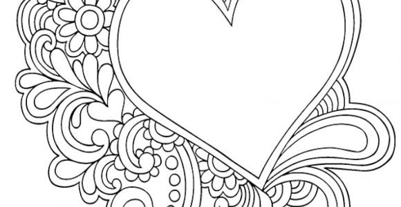 Coloriage Mandala Coeur Difficile Unique Mandala A Colorier Difficile Coeur