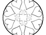 Coloriage Mandala Coeur Facile Best 25 Mandala Coeur Ideas On Pinterest