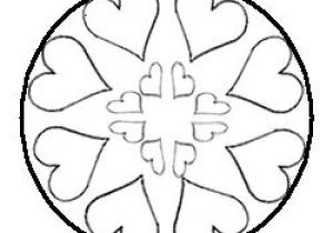 Coloriage Mandala Coeur Facile Best 25 Mandala Coeur Ideas On Pinterest