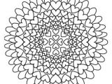 Coloriage Mandala Coeur Facile Mandala Coeur à Colorier Facile Momes
