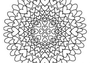 Coloriage Mandala Coeur Facile Mandala Coeur à Colorier Facile Momes