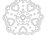 Coloriage Mandala Coeur Facile Mandala Coeur à Colorier Facile Momes