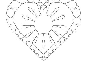 Coloriage Mandala Coeur Facile Mandalas Coeur 6 Mandalas – Coloriages à Imprimer