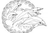 Coloriage Mandala Dauphin à Imprimer Coloriage Mandala Les Beaux Dessins De Autres Imprimer Et Colorier