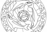 Coloriage Mandala Dauphin à Imprimer Coloriage Mandala Les Beaux Dessins De Autres Imprimer Et Colorier