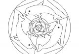 Coloriage Mandala Dauphin à Imprimer Coloriage Mandala Les Beaux Dessins De Autres Imprimer Et Colorier