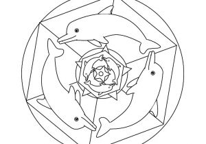 Coloriage Mandala Dauphin à Imprimer Coloriage Mandala Les Beaux Dessins De Autres Imprimer Et Colorier